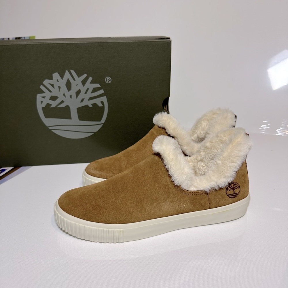 TIMBERLAND SKYLA BAY WARM LINED SLIP-ON WOMEN'S SHOES SIZE US 7